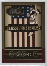 2005 Donruss Classics Classic Singles 257/400 Nolan Ryan #CS-29 HOF 0qo1