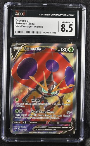 CGC 8.5 NM/Mint+ Orbeetle V Vivid Voltage