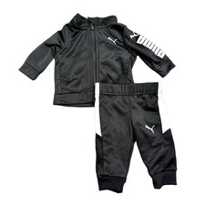 Tachuela Puma Baby 2 Piezas en Negro, Talla 0-3M