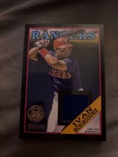 2023 Topps Series 1 - 1988 Topps Baseball Relics Ivan Rodriguez Black /199