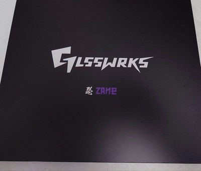 GLSSWRKS Zane Premium Glass Mousepad Japan Edition 490x420x2.8 mm