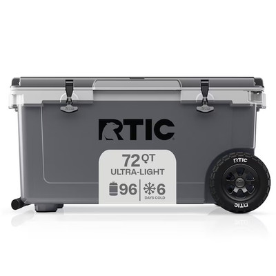 RTIC Outdoors Ultra Light White Grey 72 Quart(s) Hard Insulated Wheeled Chest co