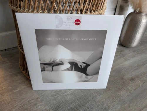 The Tortured Poets Department Taylor Swift Target Exclusive Phantom Clear Vinyl