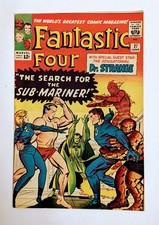 Fantastic Four: # 27 FN/VF 1st Doctor Strange Crossover Marvel Comics SA