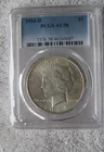 1934-D $1 Peace Silver Dollar PCGS AU58