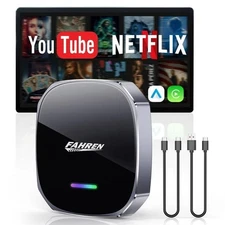 wireless carplay/android auto adapter streaming