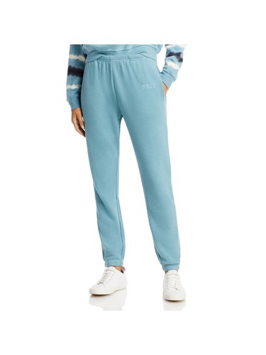BANDIER Womens Blue Stretch Drawstring Jogger Elastic Waist Lounge Pants XL