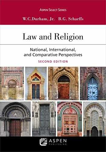 Law and Religion: National, - Paperback, by Durham Jr. W. - Acceptable n