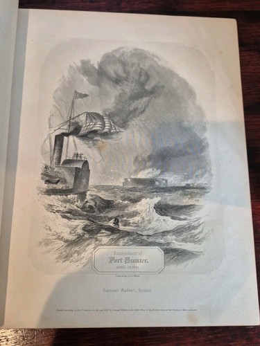 The Southern Rebellion History United States W. A. Crafts Vol. 1 1867 Civil War - Imagen 6 de 10