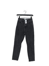 New Look Women's Jeans UK 8 Black Cotton with Elastane Skinny