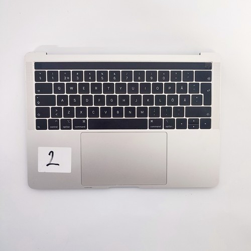 Macbook Pro A1989 (2018) Silver PALMREST GRADE C scandinavian