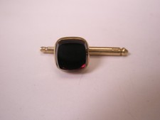 SINGLES 1 5/16" Red Square Vintage Formal Tuxedo Prom Groom Shirt Stud i16