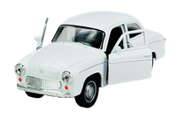 Welly Syrena 105 Weiss 1:34 Polish Classics Die Cast Metal Model Neu Im Kasten