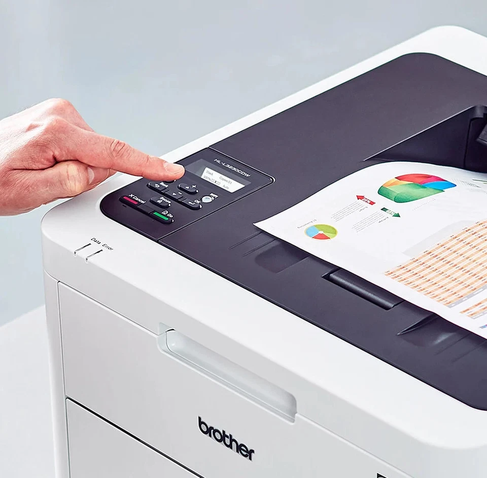 Brother HL-L3230CDW A4 Colour LED Laser Printer HLL3230CDWZU1 - Full Toners - Image 4 of 4