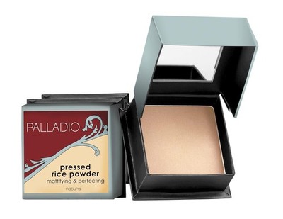 Natural Pressed Rice Powder 0.26 Ounce for Flawless Skin Finish