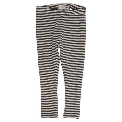 Wheat, Leggings, Größe: 92, Grau/Beige, Bio-Baumwolle, Streifen #7Sq