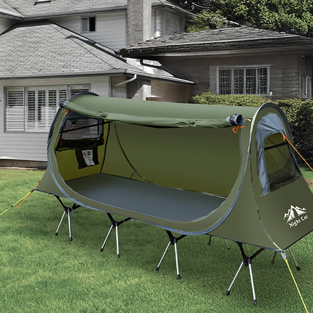 ​Pop-Up Tunnel Tent – Easy Set up, Waterproof & Cot-Friendly for Outdoor Comfort