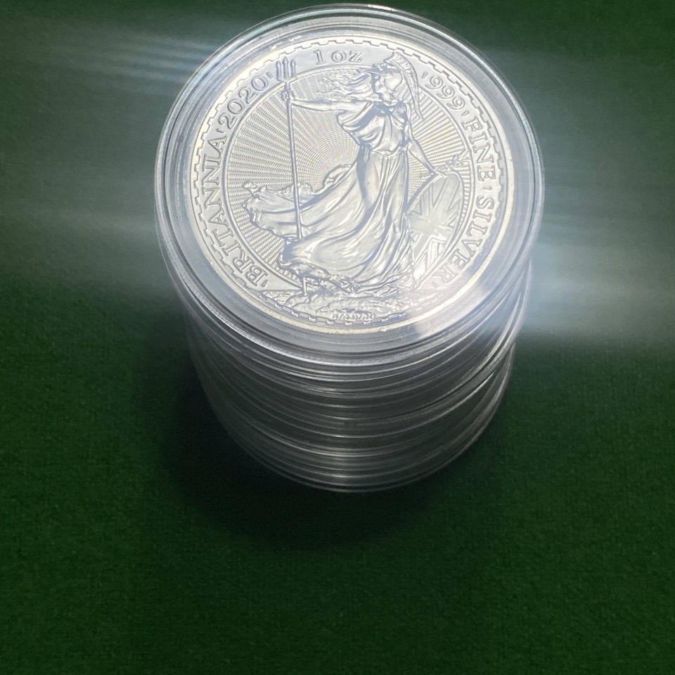 2020 1oz .999 Silver Britannia- Royal Mint Excellent condition ...
