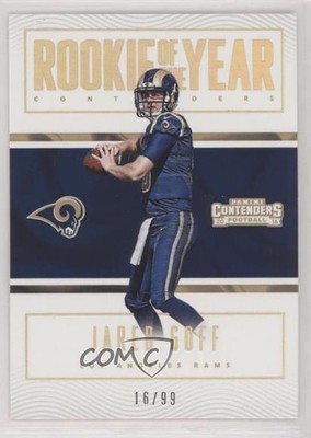 2016 Panini Contenders Rookie of the Year Holo 16/99 Jared Goff #12 RC 1j6