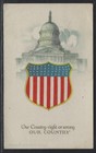 1917 Huntington, Utah Four Bar Cancel on Patriotic Postcard — photo 3