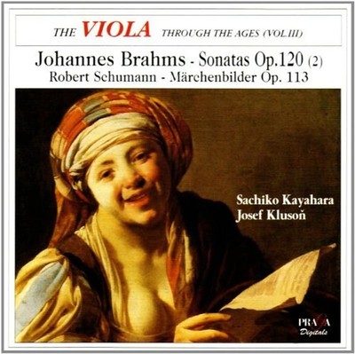 Brahms/Schumann/Kayahara - Viola Sonatas Op120/Märchenbilder CD NEU OVP