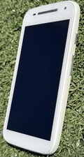 Motorola Smartphone White  Untested  Touchscreen  No Charger