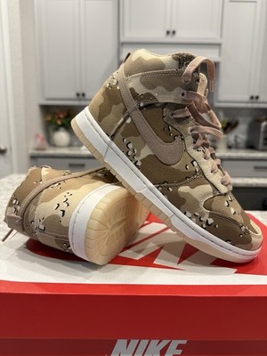 W Nike DUNK HIGH DX2314 200 HEMP/LIGHT SOFT PINK-SAIL US 7W 24CM