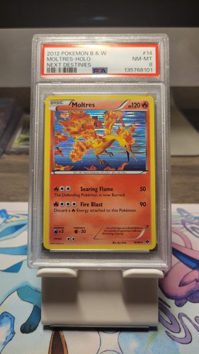 Moltres graded PSA 8 for sale on eBay