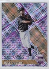 2019 Panini Elite Extra Edition Aspirations Purple 196/250 Jose Devers #128 0q3