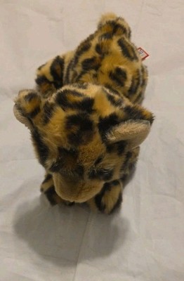 Douglas Cuddle Toys Spatter Leopard Cub, Soft Plush Animal #1871, 14  Nose-Tail