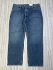 Carhartt Holter Blue Jeans Relaxed-Fit Straight-Leg Mens Size 42x32 Workwear $80