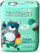 Deluxe Junior Nappy Pants, Size 6 (16+Kg), 11-Count, Pack of 1, Ultra-Fast 12-Ho