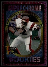 1993 Wild Card Superchrome Rookies John Copeland Rookie Cincinnati Bengals #4. rookie card picture