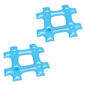 Swimline Inflatable Swimming Pool Trending Hashtag Float Tube Raft Toy (2 Pack) - Click1Get2 Half Price