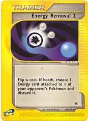Pokemon Card - Expedition 140/165 - ENERGY REMOVAL 2 (uncommon) - NM/Mint
