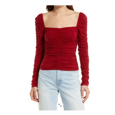NWT! Reformation Esra Queen Anne Neck Top, Size M, $99