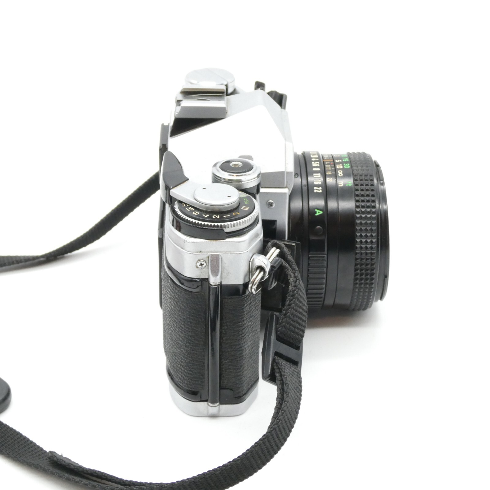 EXC+ Canon AE1 Standard SLR FD Film Camera Silver + FD 50mm f/1.8