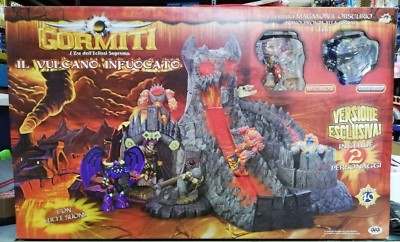 GORMITI IL VULCANO INFUOCATO CON PERSONAGGI GIG
