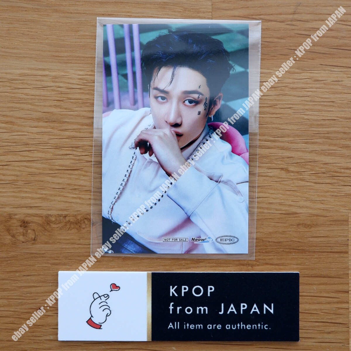 Stray Kids THE SOUND NEO WING Official Photocard chan Lee