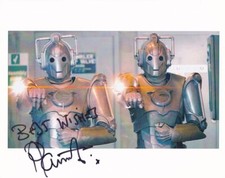 PAUL KENNINGTON signed Autogramm 20x25cm DOCTOR WHO in Person autograph COA