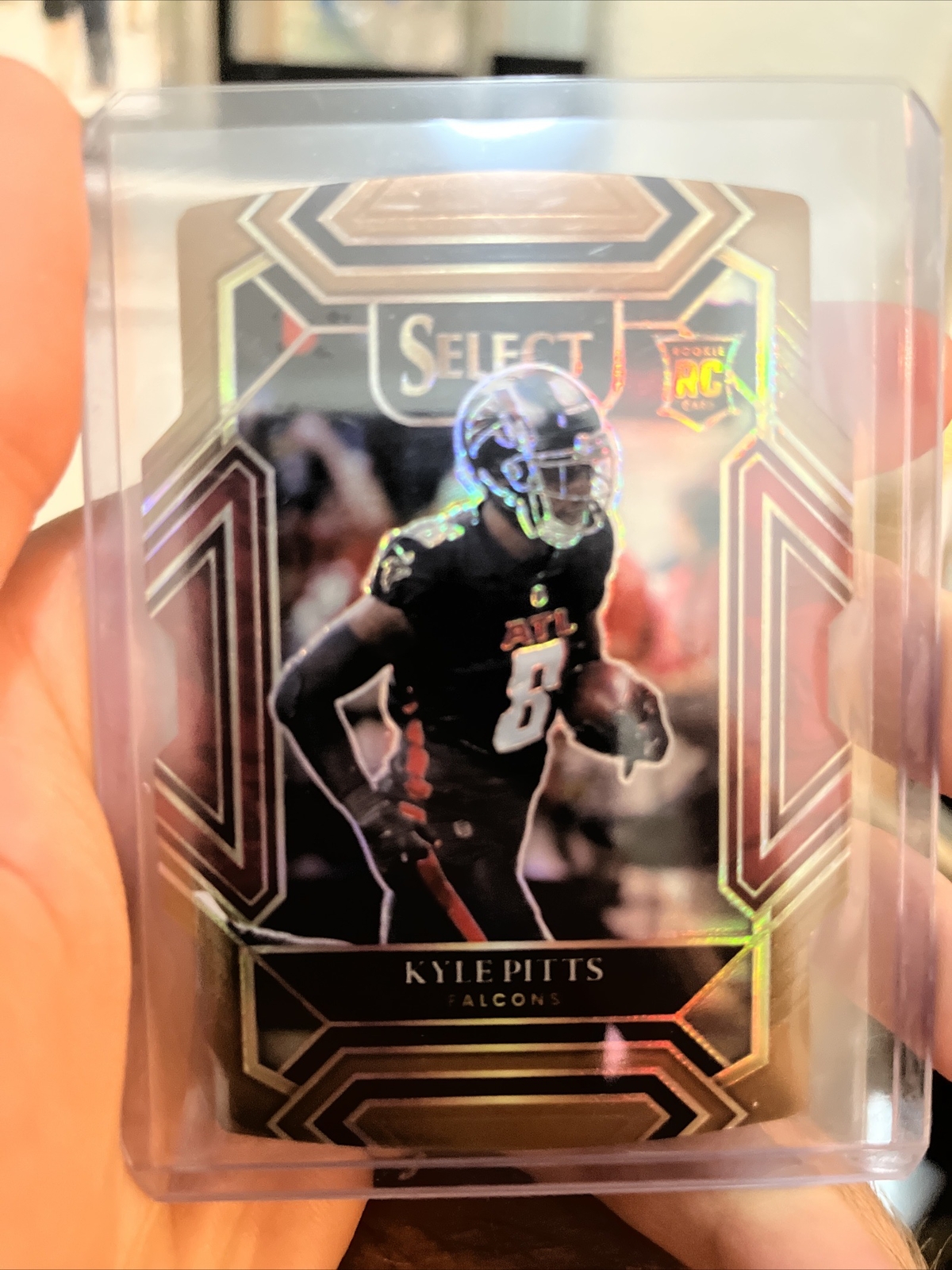 2021 Select Kyle Pitts Copper Die Cut /199 Prizm Club Level