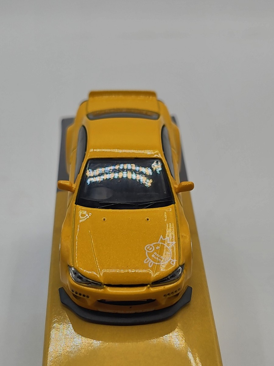 In Stock-Mini GT 1:64 Nissan Silvia (S15) Rocket Bunny Bronze