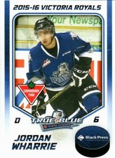 Jordan Wharrie 2015-16 Victoria Royals