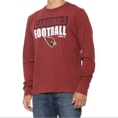 Arizona Cardinals Men s NWT 47Brand Flanker T-Shirt-Long Sleeve 2XL Chest 47-49