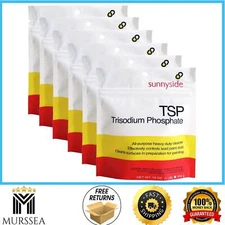 6 Lb TSP Trisodium Phosphate Heavy Duty Cleaner Dirt Removal Resealable Pouches