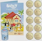 Australia BLUEY 2024 $1 x 10 Coin Complete Set◉Collectable Folder◉Express Post◉