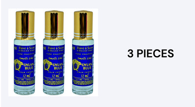 Dylan Blue for Women Roll On Oil YZY Perfume 12 ML 3pc