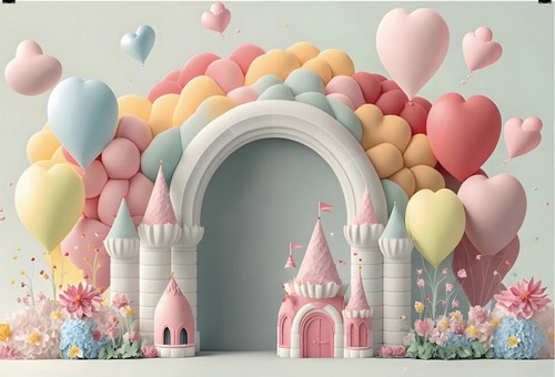 Romántico Globo Fotografía de Pared Fondo Foto Fondo Boda Fiesta Decoración - Imagen 17 de 52