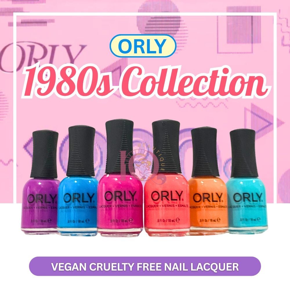 Orly Nail Lacquer SUMMER 2025 - 1980's LIMITED EDITION FULL