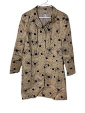 Nordstrom Jacket Womens Size 12 Beige Floral ...